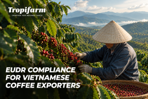 EUDR coffee compliance traceability for Vietnam coffee exports to the EU